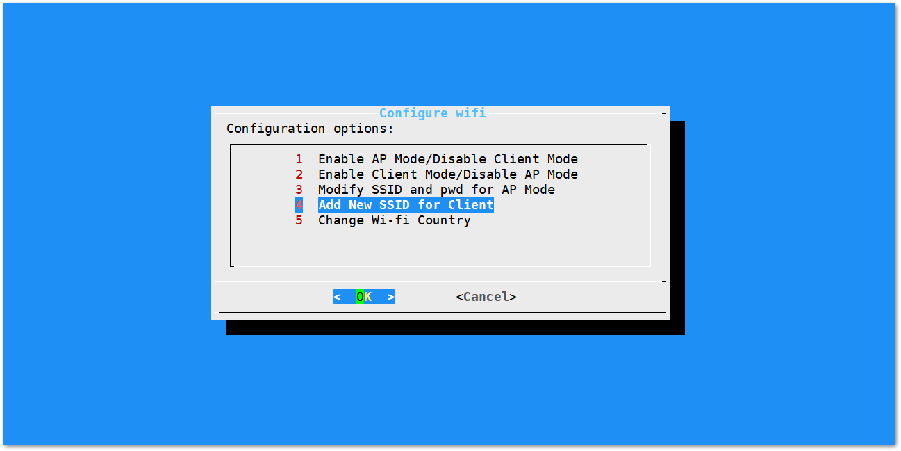 Figure 15: Add a new SSID